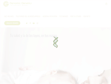 Tablet Screenshot of genomicgenetics.com